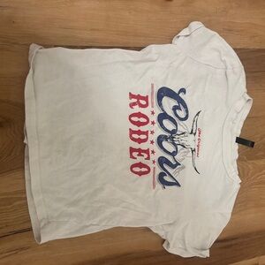 Kids White Graphic T-Shirt